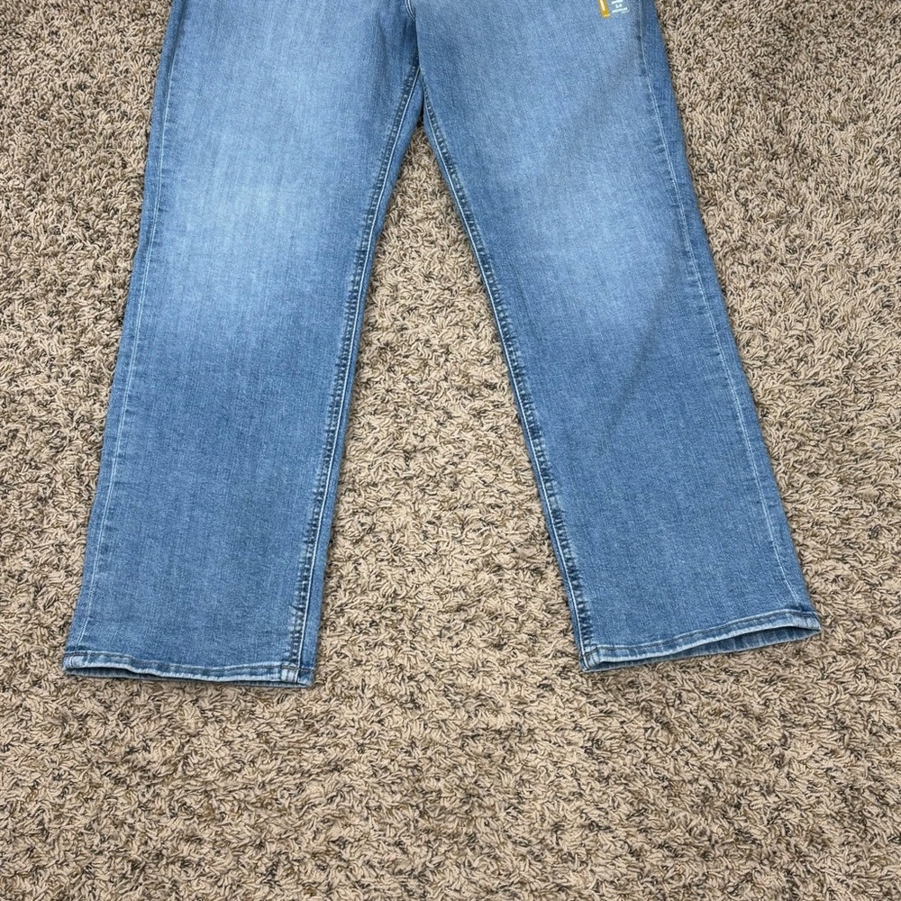 Lee Jeans 14 Blue Legendary Style Boyfriend Mid‎ Rise Light Wash Stretch Denim - Picture 4 of 11